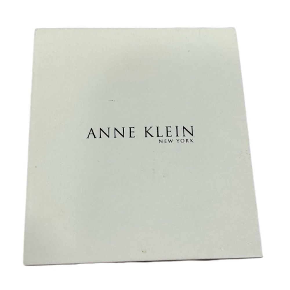 ANNE KLEIN NUDE ROSE CRYSTAL CERAMIC‎ WRIST WATCH NWT - Picture 6 of 11
